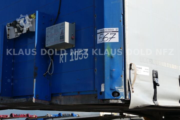 Open oplegger met zeil SCHMITZ CARGOBULL S01 Pritsche Plane 92m³ Liftachse safety-roof