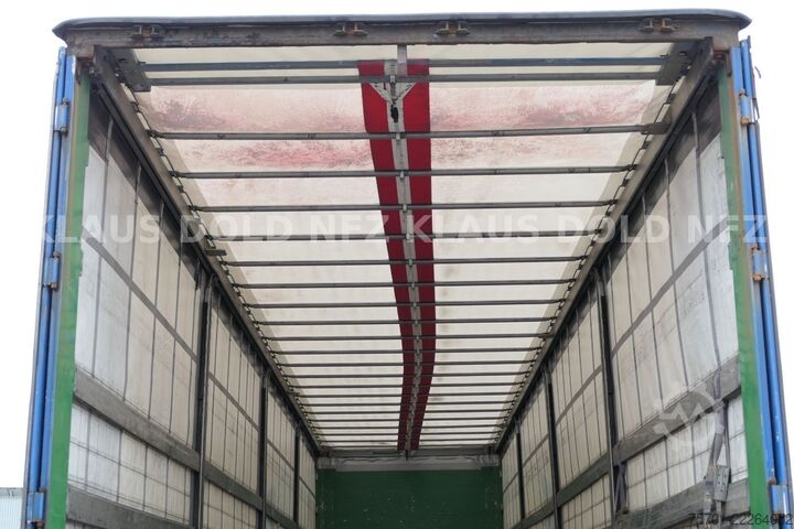Open oplegger met zeil SCHMITZ CARGOBULL S01 Pritsche Plane 92m³ Liftachse safety-roof