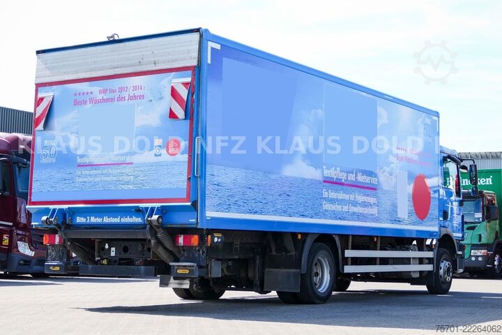Vrachtwagen met bakwagen MAN TGM 15.290 Koffer Kamera Navi LBW Euro 6