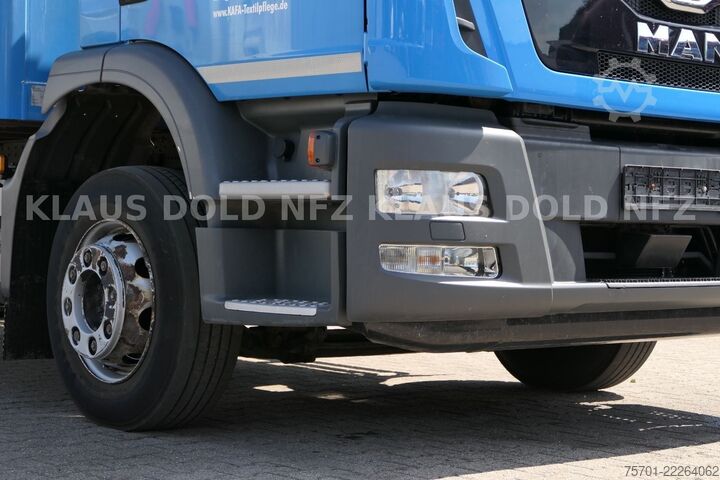 Vrachtwagen met bakwagen MAN TGM 15.290 Koffer Kamera Navi LBW Euro 6