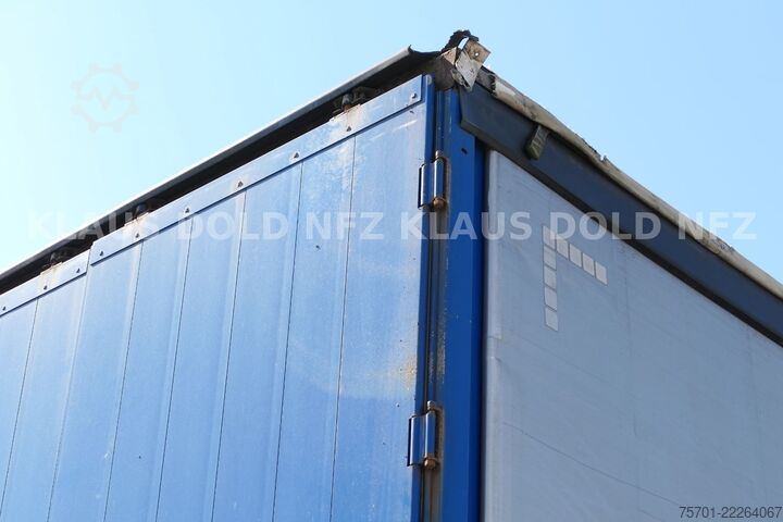 Open oplegger met zeil SCHMITZ CARGOBULL S01 Pritsche Plane 92m³ Liftachse safety-roof