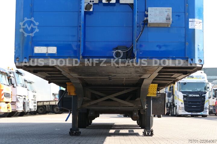 Open oplegger met zeil SCHMITZ CARGOBULL S01 Pritsche Plane 92m³ Liftachse safety-roof