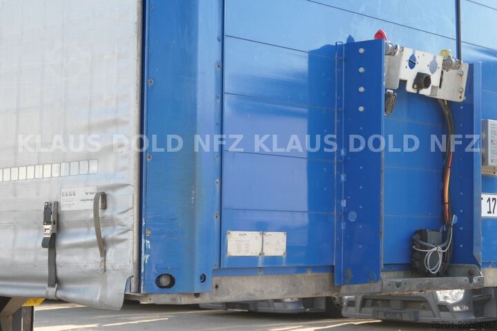 Open oplegger met zeil SCHMITZ CARGOBULL S01 Pritsche Plane 92m³ Liftachse safety-roof