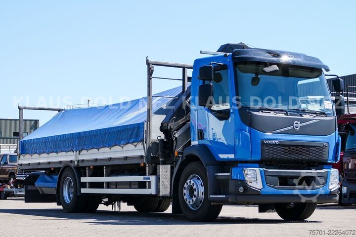Camion cu platformă VOLVO FL 280 Pritsche Kran HMF Funk Bordwände Euro 6