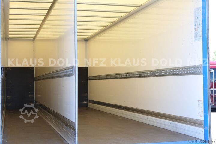 Vrachtwagen met bakwagen MAN TGM 15.290 Koffer Kamera Navi LBW Euro 6
