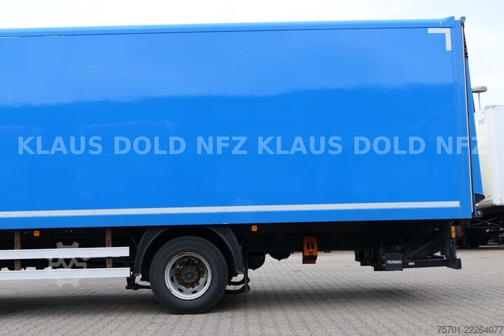 Vrachtwagen met bakwagen MAN TGM 15.290 Koffer Kamera Navi LBW Euro 6