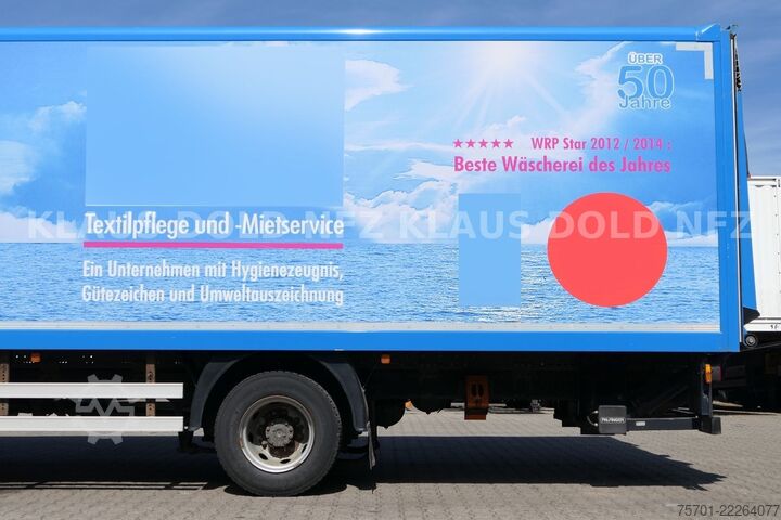 Vrachtwagen met bakwagen MAN TGM 15.290 Koffer Kamera Navi LBW Euro 6