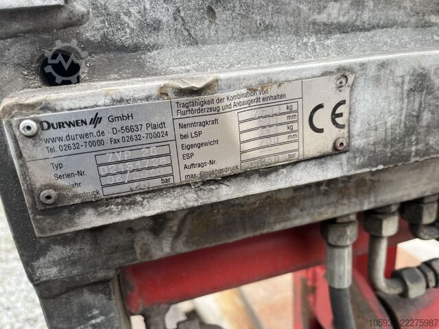 Polohovač vidlic Durwen ZVP25