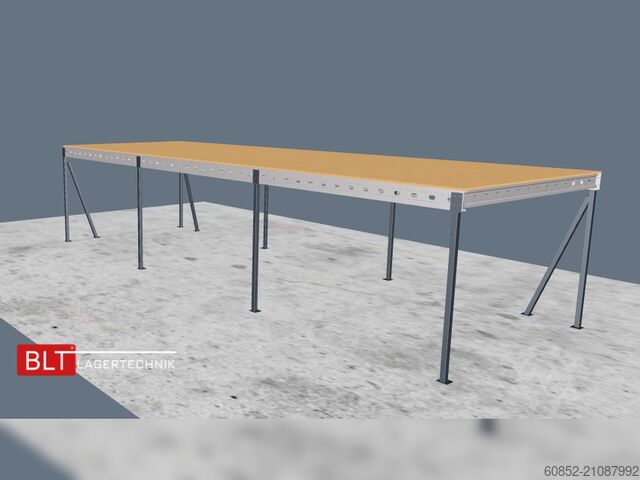 Opslagplatform 5x15m Lagerbühne , Belastung : 500kg/qm Unterkante: 3m ,ca. 75qm , Systembühne