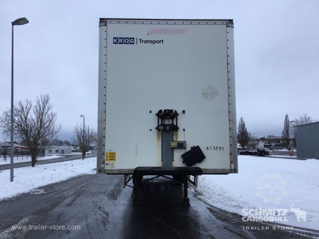 Koffer oplegger Fruehauf Trockenfrachtkoffer Standard Ladebordwand