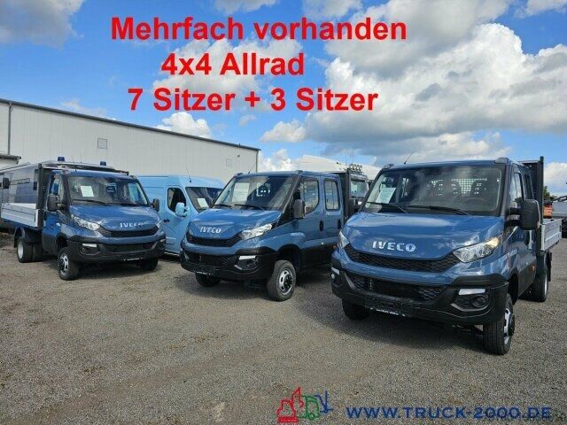 Pick-up dodávka Iveco Daily 35C15 4x4 Allrad Doka 7 Sitze AHK Klima