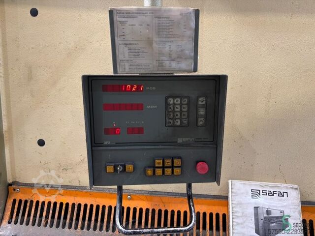 Pladesakse Safan HVR 430-6, 1997 Safan HVR 430-6