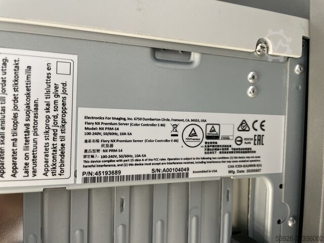 Digital trykmaskine Ricoh Pro C9210 inkl. Bookletfinisher and Paperdeck