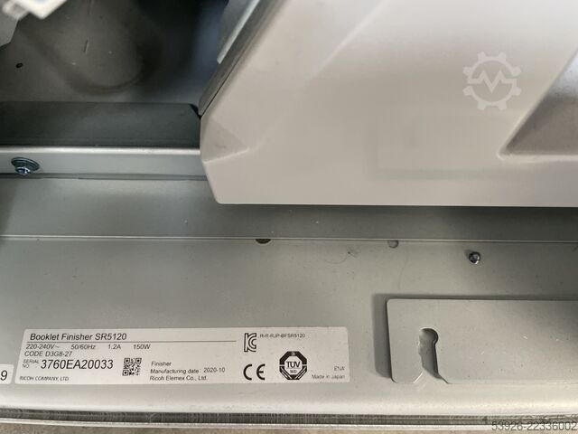 ψηφιακό εκτυπωτικό μηχάνημα Ricoh Pro C9210 incl. Fiery, Bookletfinisher, Paperdeck, Stacker