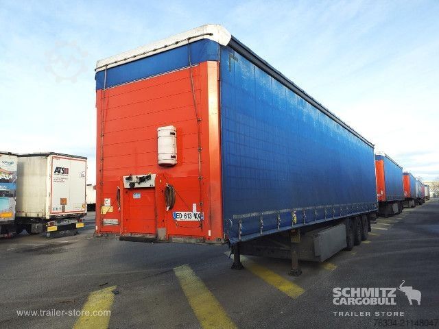 Open semitrailer with tarp Schmitz Cargobull Semitrailer Curtainsider Standard