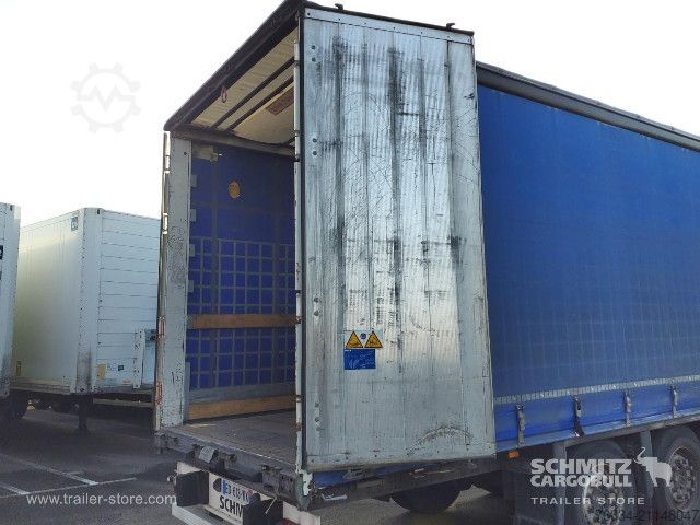 Open semitrailer with tarp Schmitz Cargobull Semitrailer Curtainsider Standard