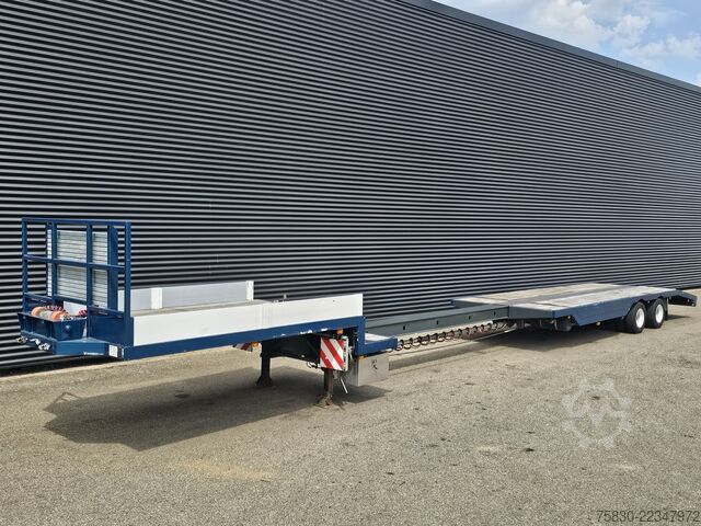Caricatore basso Draco SEMI TRAILER / EXTENDABLE / 2 X STEERING AXLE