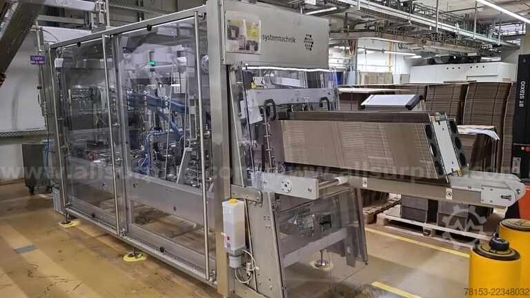 Sema Systemtechnik 1200s Formatore di cartoni Sema Systemtechnik 1200s-FTS TPW