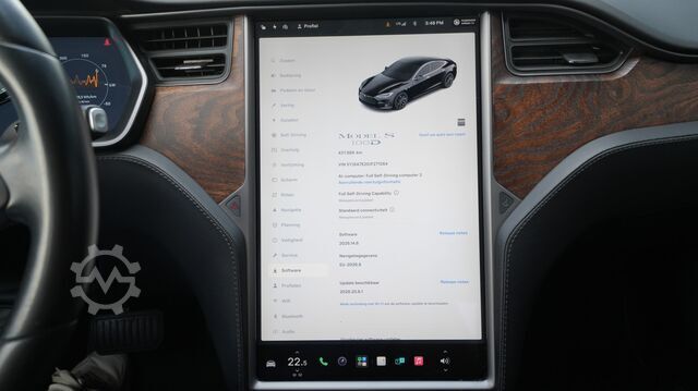 Trasporto passeggeri TESLA MODEL S 100D