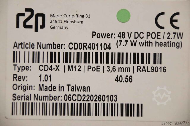 Güvenlik kamerası rzp CD4-X| CDOR401104