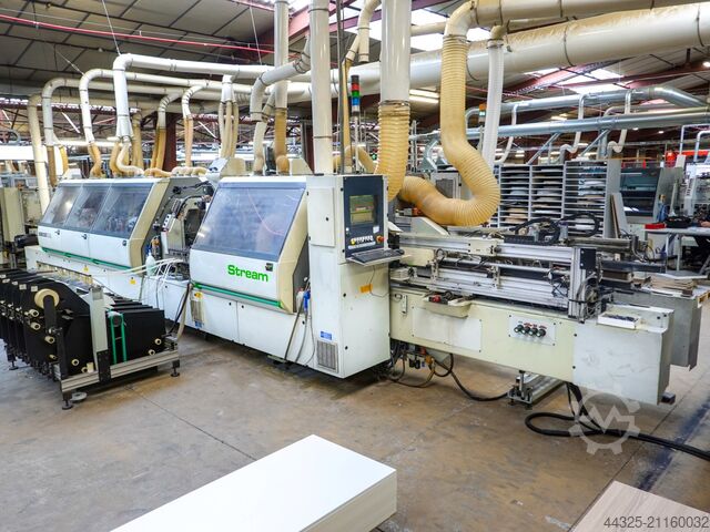 Double Sided Squaring/Edgebanding Machines BIESSE STREAM SB2 9.5