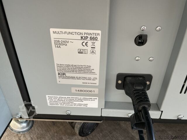 Digitální tiskový stroj KIP KIP 660 MFP