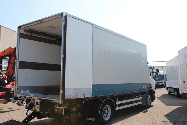 Gekoeld/bevroren transport Scania P230 + thermo king + lift