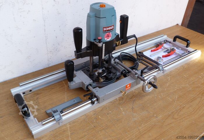 Trapboomfreesmachine trapfreesmachine SCHEER m Lieferung n D und in EU TW 4-2 mit Oberfräse HM 18 TOP ZUSTAND