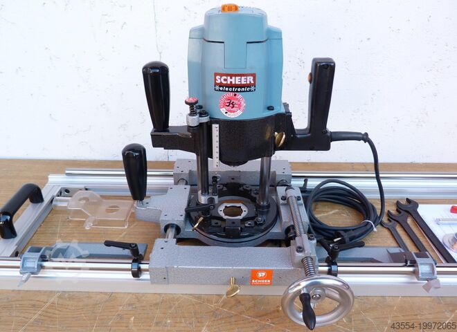 Trapboomfreesmachine trapfreesmachine SCHEER m Lieferung n D und in EU TW 4-2 mit Oberfräse HM 18 TOP ZUSTAND