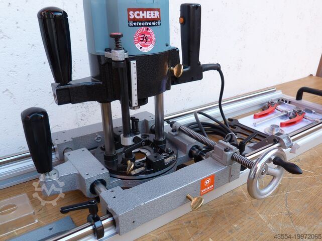 Trapboomfreesmachine trapfreesmachine SCHEER m Lieferung n D und in EU TW 4-2 mit Oberfräse HM 18 TOP ZUSTAND