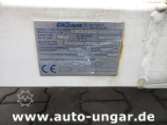 Stroj na silniční značení Euroliners Trassar 201A  Airless Roadmarking Markie