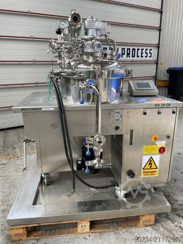 Vasija de proceso de acero inoxidable Becomix modelo RW30CD de 25 litros BECOMIX RW30CD