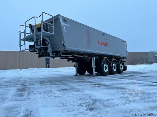 Semirremolque volquete REISCH Sattelauflieger Alu Box