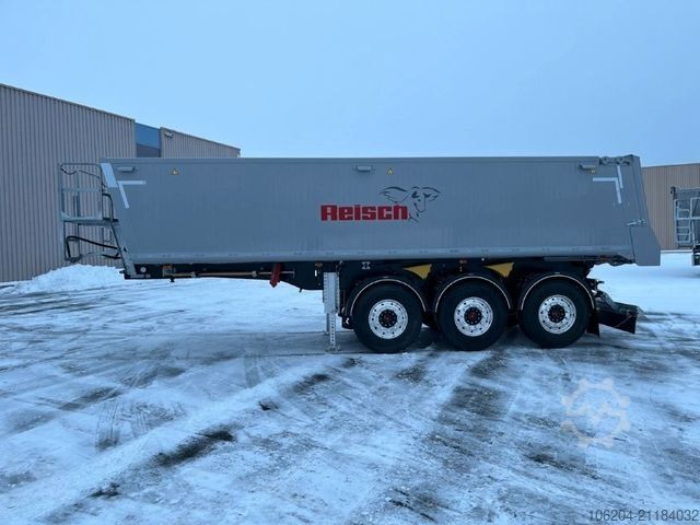 Semirremolque volquete REISCH Sattelauflieger Alu Box