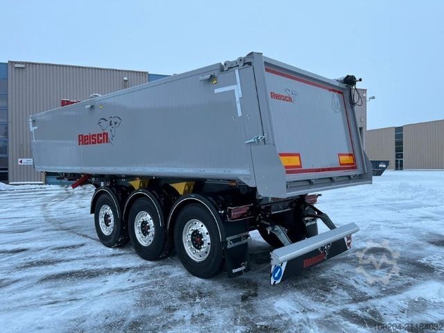 Semirremolque volquete REISCH Sattelauflieger Alu Box