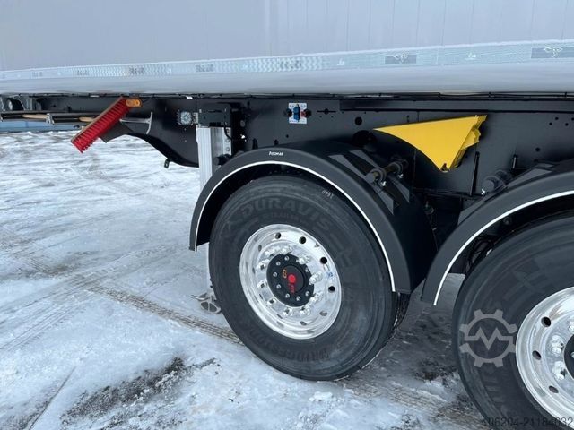 Semirremolque volquete REISCH Sattelauflieger Alu Box