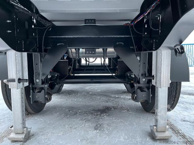 Semirremolque volquete REISCH Sattelauflieger Alu Box