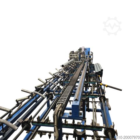 Profileringsmaskin, automat för hängrännor och rör komplett. Gasparini, Matalprodukt, Alatnicabarovic automat do rynien i rur - linia prod.