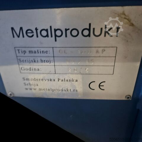 Profileringsmaskin, automat för hängrännor och rör komplett. Gasparini, Matalprodukt, Alatnicabarovic automat do rynien i rur - linia prod.