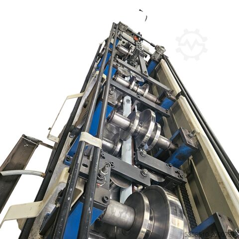 Profileringsmaskin, automat för hängrännor och rör komplett. Gasparini, Matalprodukt, Alatnicabarovic automat do rynien i rur - linia prod.