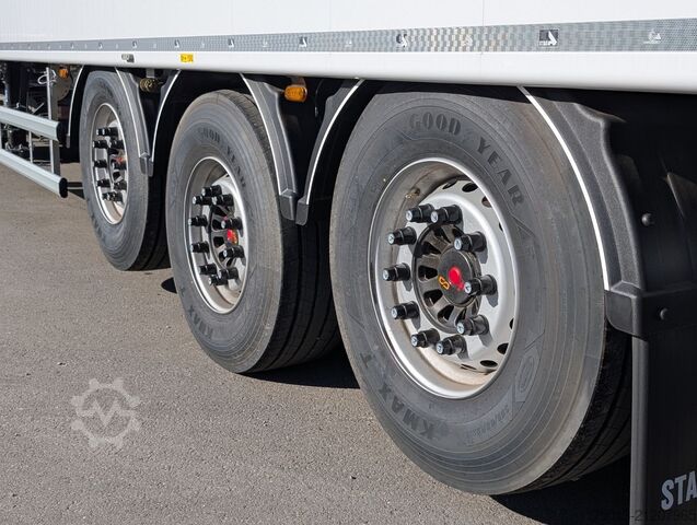 Mozgópadlós félpótkocsi STAS 90 cbm, Cargofloor 10 mm, 2x Liftachse, MIETEN?