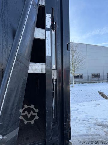Open semitrailer with tarp KRONE SD Megatrailer/Luft-Lift/Hubdach/Edscha/3-Achsen