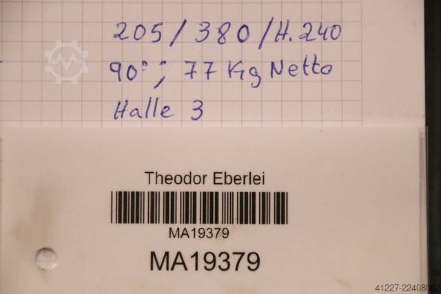 Prizmaticni blok 90° 2 komada Stahl 380/102/H240 mm