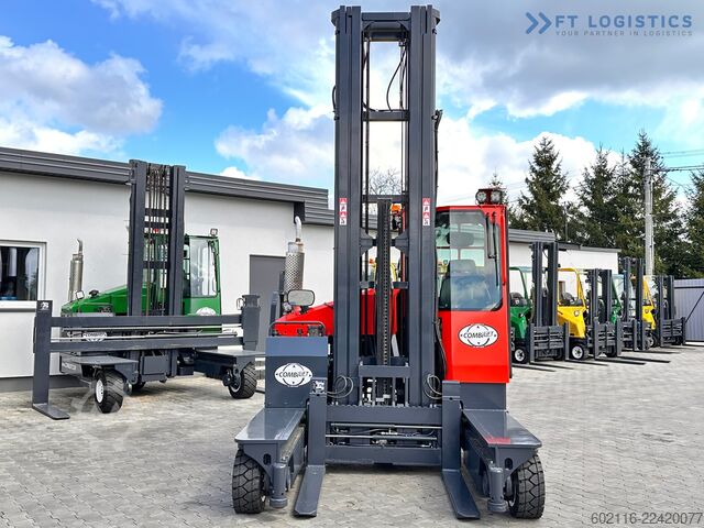 4 Way Forklift Combilift C4000 / GAS / TRIPLEX / 9300MM /LIKE NEW