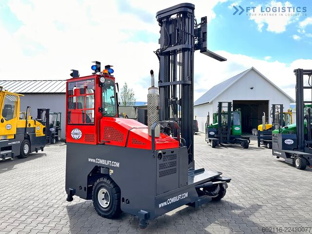4 Way Forklift Combilift C4000 / GAS / TRIPLEX / 9300MM /LIKE NEW