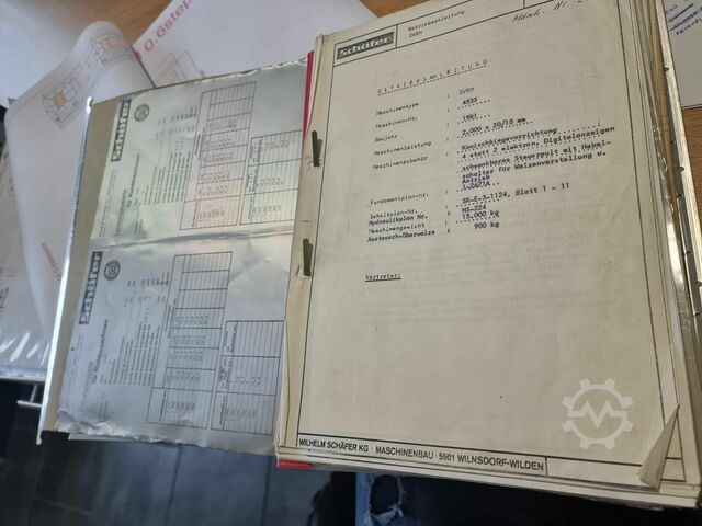 Μηχανή κάμψης λαμαρίνας SCHAEFER SVRM