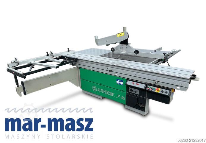 Sliding table format saw ALTENDORF F45 