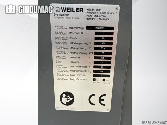 Weiler PRIMUS VCD Weiler PRIMUS VCD
