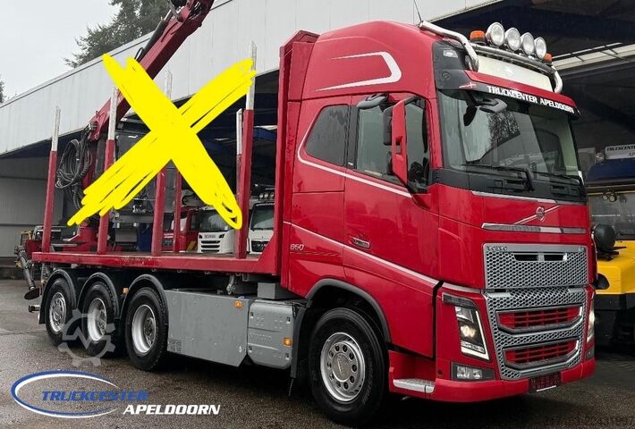 Rimorchio della piattaforma Volvo FH 16 - 650 8x4 Reductie assen