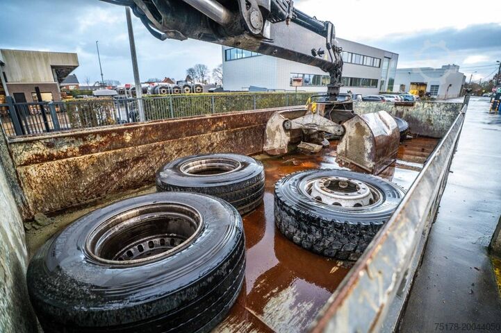 Sklápěč s jeřábem MAN TGS 35.460 BL - HIAB X-HIDUO 228 E-3 (DAMAGED)